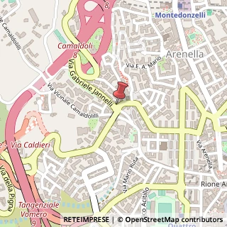 Mappa Via Simone Martini, 80, 80128 Napoli, Napoli (Campania)