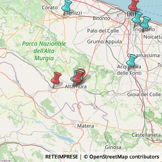 Mappa SS 96 KM 84, 70022 Altamura BA, Italia (27.4425)