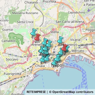Mappa Via Vincenzo Romaniello, 80129 Napoli NA, Italia (1.3015)