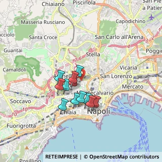 Mappa Via Vincenzo Romaniello, 80129 Napoli NA, Italia (1.38833)