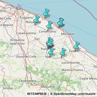 Mappa Via Castellana, 70017 Putignano BA, Italia (12.06545)