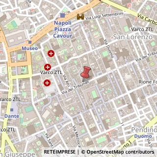 Mappa Via dei Tribunali, 49, 80138 Napoli, Napoli (Campania)