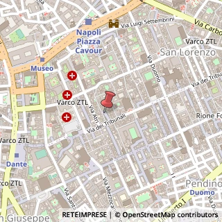 Mappa Vico Storto Purgatorio ad Arco, 4, 80138 Napoli, Napoli (Campania)