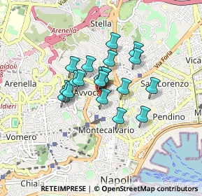 Mappa Piazza Gesù e Maria, 80135 Napoli NA, Italia (0.6065)