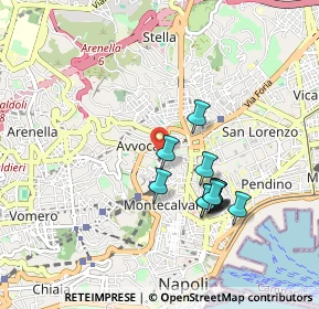 Mappa Piazza Gesù e Maria, 80135 Napoli NA, Italia (0.87)