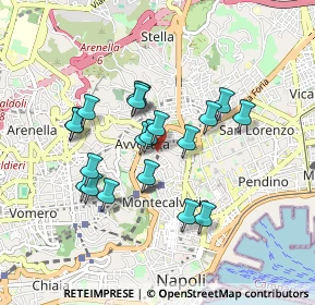 Mappa Piazza Gesù e Maria, 80135 Napoli NA, Italia (0.806)