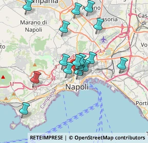 Mappa Piazza Gesù e Maria, 80135 Napoli NA, Italia (3.45625)