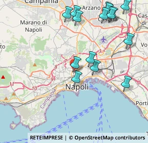 Mappa Piazza Gesù e Maria, 80135 Napoli NA, Italia (5.12067)