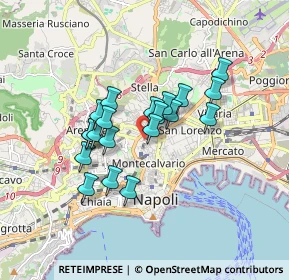 Mappa Piazza Gesù e Maria, 80135 Napoli NA, Italia (1.441)