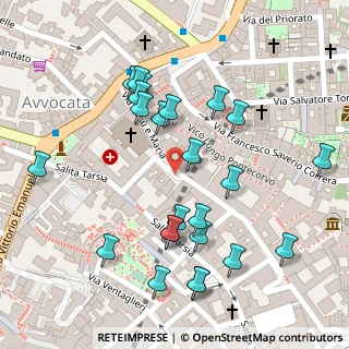 Mappa Piazza Gesù e Maria, 80135 Napoli NA, Italia (0.12917)