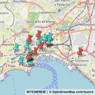 Mappa Via Giuseppe Pica, 80142 Napoli NA, Italia (1.7205)