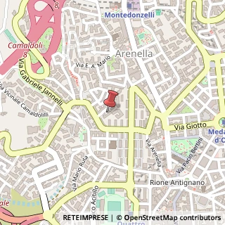 Mappa Via Giuseppe Capaldo, 6, 80128 Napoli, Napoli (Campania)