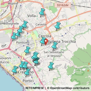 Mappa Viale Caravaggio, 80040 Cercola NA, Italia (2.61056)