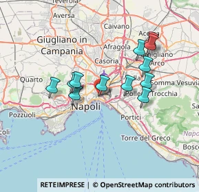 Mappa Metropark Centrale, 80142 Napoli NA, Italia (6.61833)