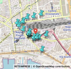 Mappa Metropark Centrale, 80142 Napoli NA, Italia (0.356)