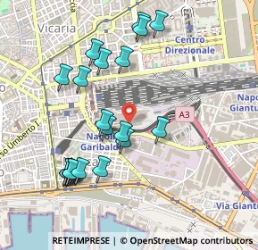 Mappa Metropark Centrale, 80142 Napoli NA, Italia (0.534)