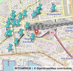 Mappa Metropark Centrale, 80142 Napoli NA, Italia (0.672)