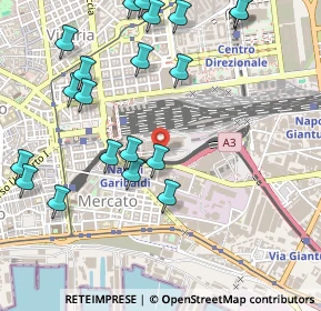 Mappa Metropark Centrale, 80142 Napoli NA, Italia (0.6655)