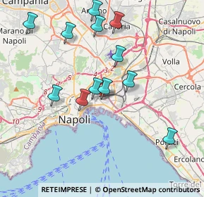 Mappa Metropark Centrale, 80142 Napoli NA, Italia (4.08083)