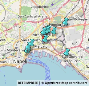 Mappa Metropark Centrale, 80142 Napoli NA, Italia (1.38455)