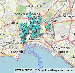 Mappa Metropark Centrale, 80142 Napoli NA, Italia (1.328)