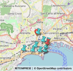 Mappa Piazza Cesarea, 80136 Napoli NA, Italia (1.78909)