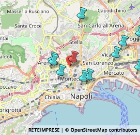 Mappa Piazza Cesarea, 80136 Napoli NA, Italia (2.44538)