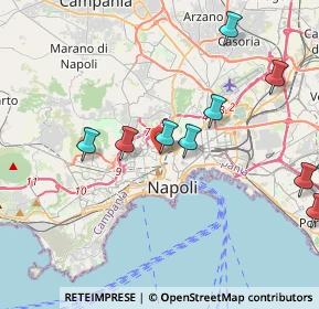 Mappa Piazza Cesarea, 80136 Napoli NA, Italia (5.19455)