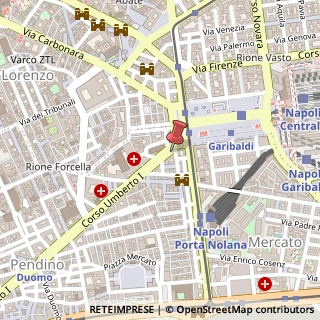 Mappa Corso Umberto I, 387, 80138 Napoli, Napoli (Campania)