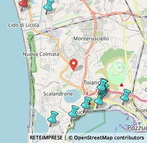 Mappa Via Privata Monterusso, 80078 Pozzuoli NA, Italia (3.29385)