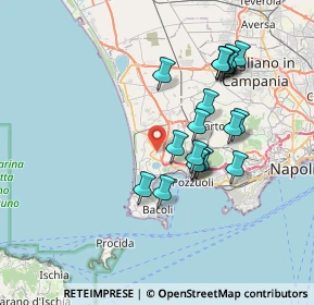 Mappa Via Privata Monterusso, 80078 Pozzuoli NA, Italia (7.11263)