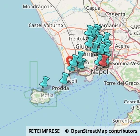 Mappa Via Privata Monterusso, 80078 Pozzuoli NA, Italia (12.7975)