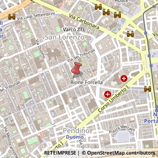 Mappa Via delle Zite, 11, 80139 Napoli, Napoli (Campania)