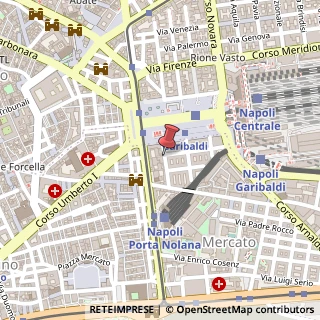 Mappa Via Silvio Spaventa,  18, 80142 Napoli, Napoli (Campania)