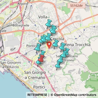 Mappa Viale S. Francesco D'Assisi, 80040 Cercola NA, Italia (1.36688)