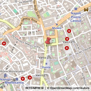 Mappa Via Enrico Pessina, 41, 80135 Napoli, Napoli (Campania)