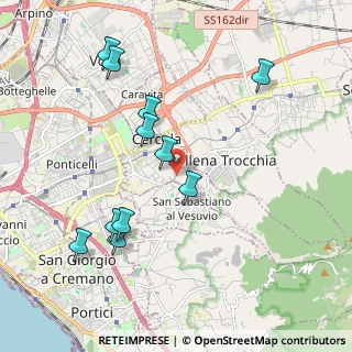 Mappa Via Valente, 80040 Cercola NA, Italia (2.21727)