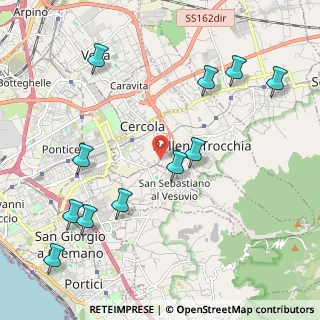 Mappa Via Valente, 80040 Cercola NA, Italia (2.65909)
