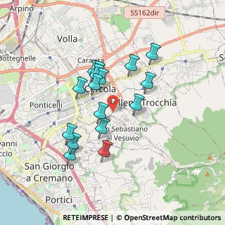 Mappa Via Valente, 80040 Cercola NA, Italia (1.64625)