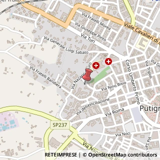 Mappa Via Cesare Battisti, 19, 70017 Putignano, Bari (Puglia)