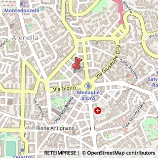 Mappa Via porpora nicola antonio 7/b, 80128 Napoli, Napoli (Campania)