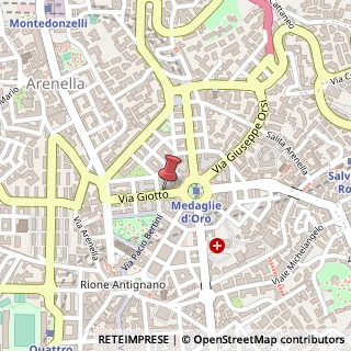 Mappa Via Giotto, 22, 80128 Napoli, Napoli (Campania)
