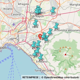 Mappa Via Rubinacci, 80040 Cercola NA, Italia (3.78714)