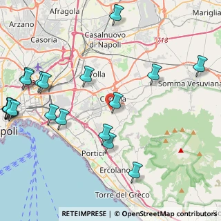 Mappa Via Rubinacci, 80040 Cercola NA, Italia (6.247)