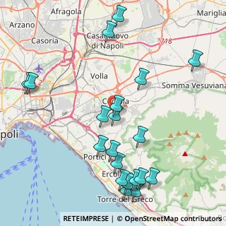 Mappa Via Rubinacci, 80040 Cercola NA, Italia (5.258)