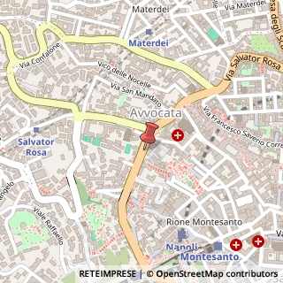Mappa Corso Vittorio Emanuele, 493, 80135 Napoli, Napoli (Campania)