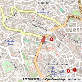 Mappa Corso Vittorio Emanuele, 494, 80135 Napoli, Napoli (Campania)