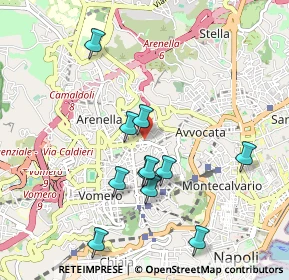 Mappa Via Francesco Verrotti, 80128 Napoli NA, Italia (1.00182)