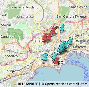 Mappa Via Francesco Verrotti, 80128 Napoli NA, Italia (1.44438)