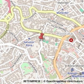 Mappa Via Girolamo Santacroce, 6, 80129 Napoli, Napoli (Campania)